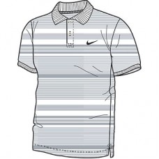 Футболка поло мужская Nike 449893-100 CLASSIC SS JERSEY POLO STRIPE